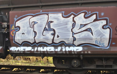 Graffiti Train in Berlin - Photo by DerDieDas - Olds