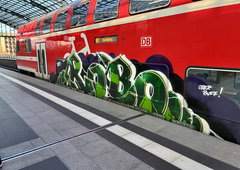 Graffiti Train in Berlin - Photo by DerDieDas - Robo (2025)