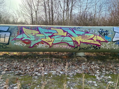 Graffiti Bombing in Berlin - Photo by DerDieDas - Bfek (2024)