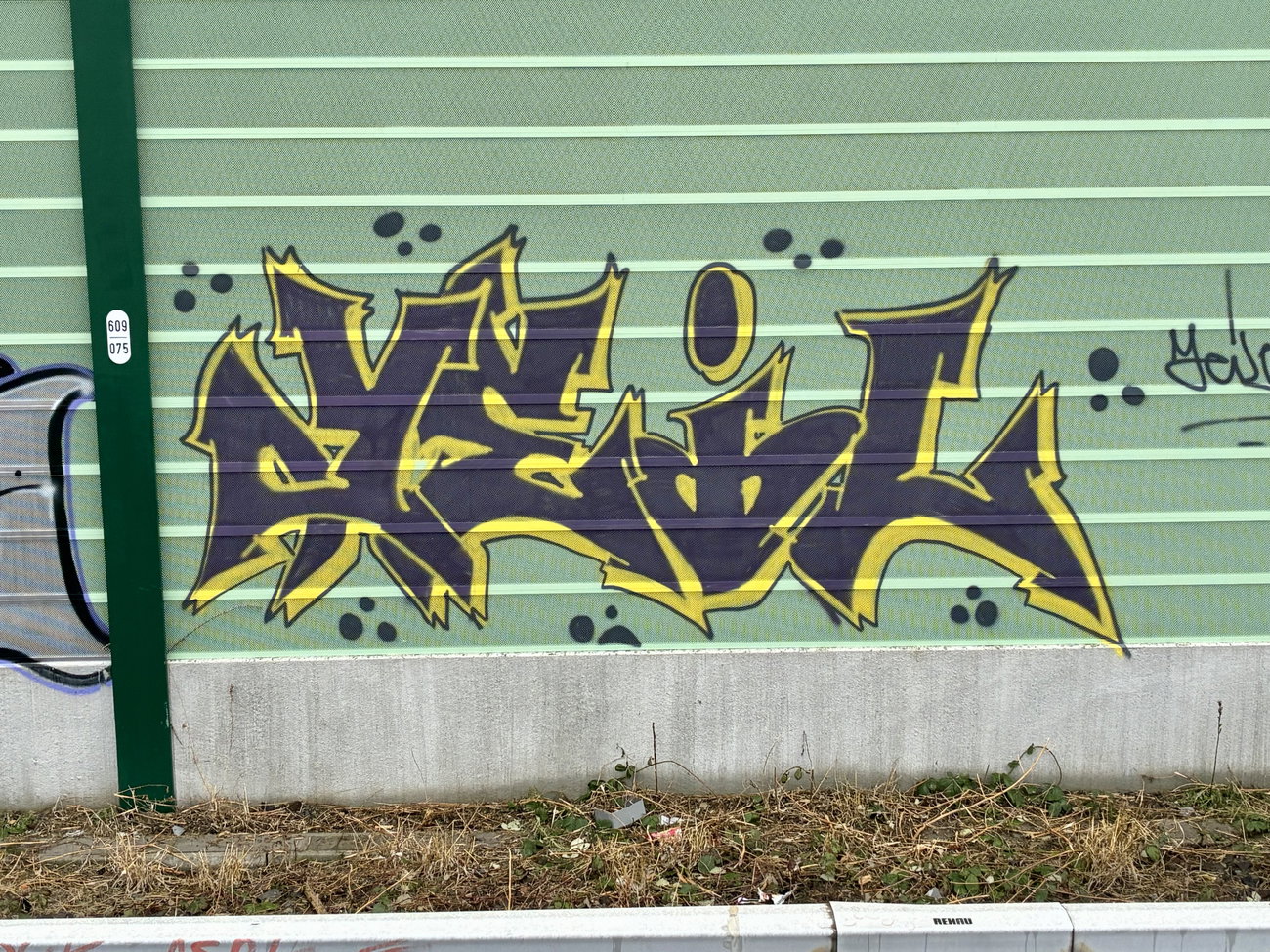 Graffiti Bombing in Berlin - Photo by DerDieDas - Yeil