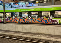 Graffiti Train in Berlin - Photo by DerDieDas - Atomics (2026)