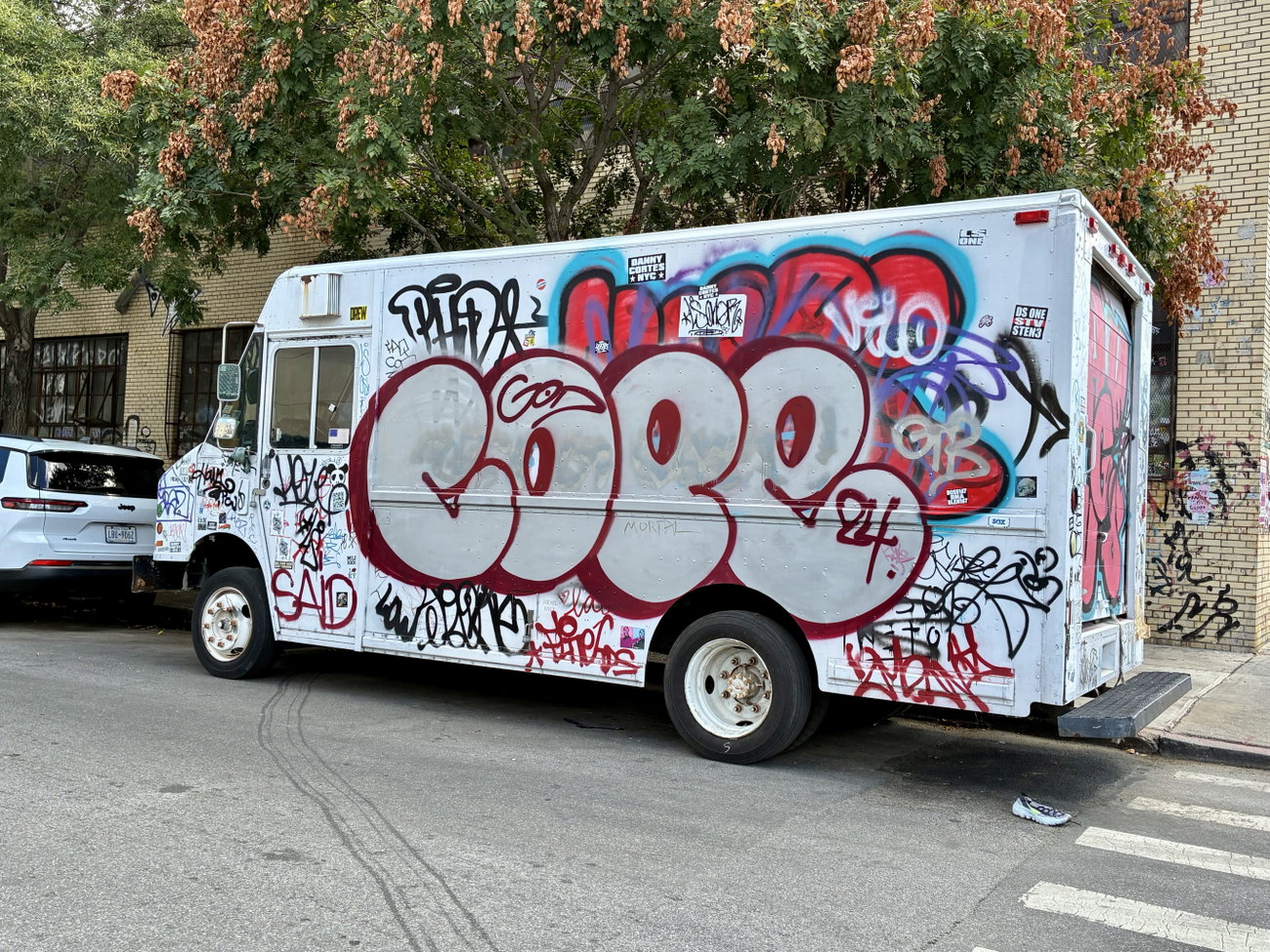 Graffiti Bombing in New york - Photo by DerDieDas - Cope (2024)