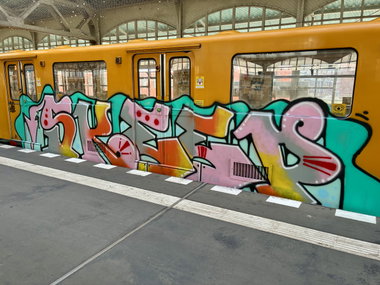 Graffiti Train in Berlin - Photo by DerDieDas - Skeep (2026)