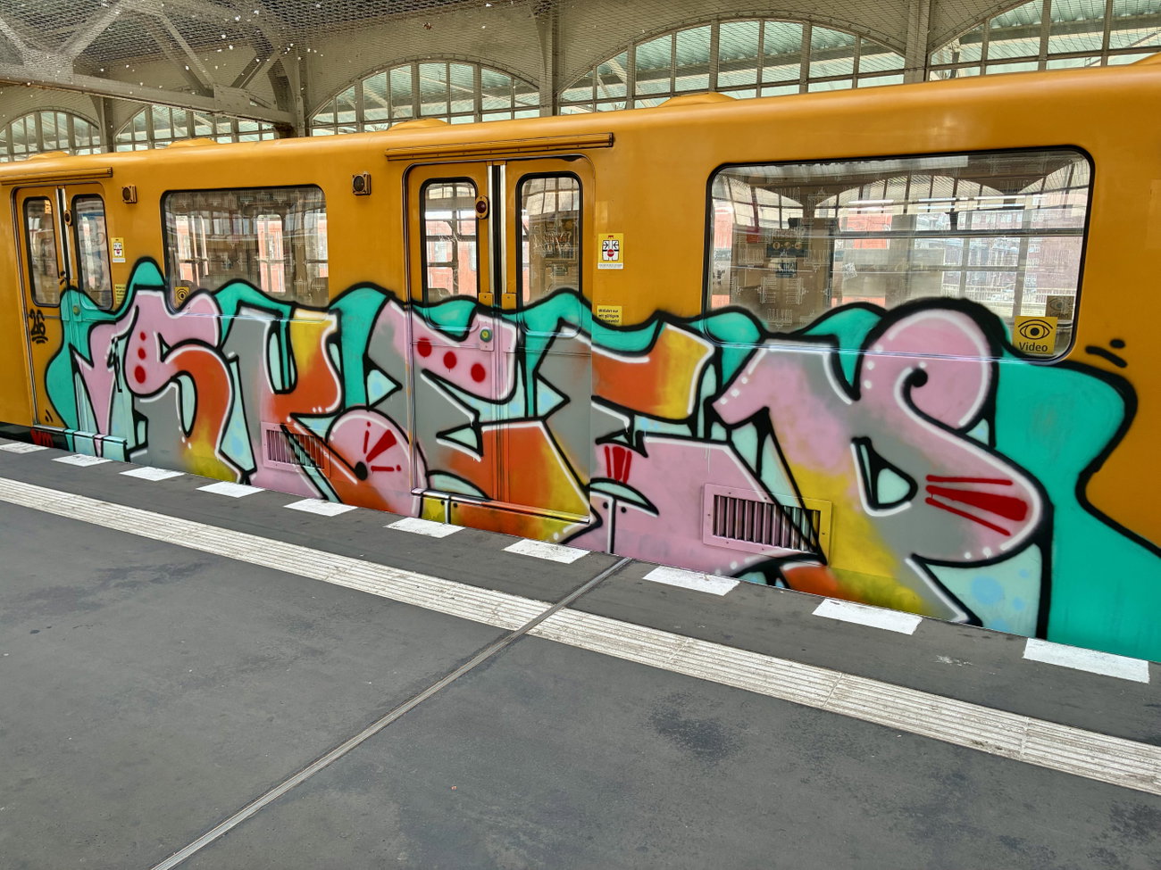 Graffiti Train in Berlin - Photo by DerDieDas - Skeep (2026)