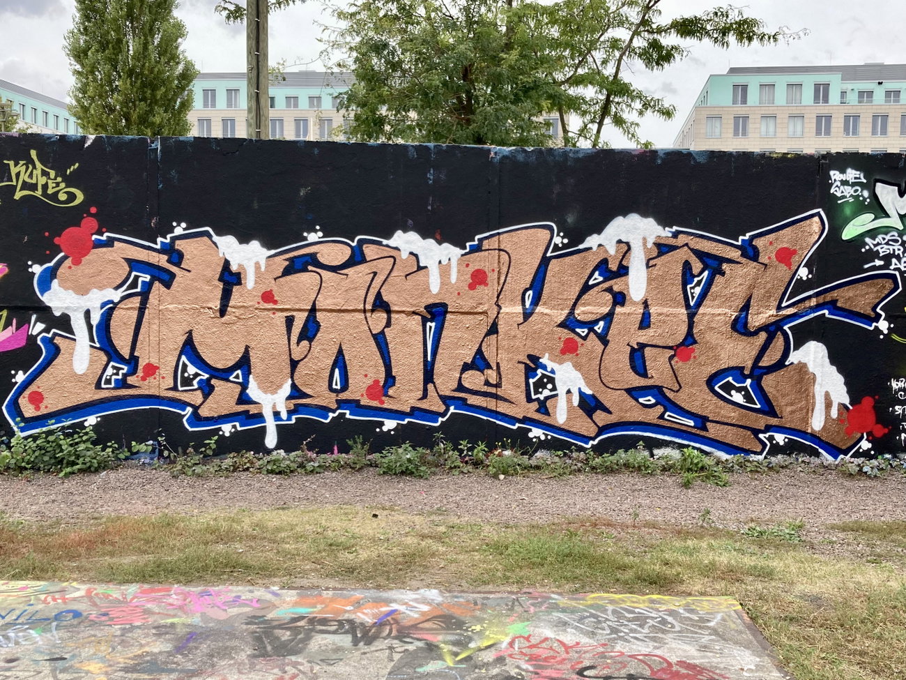Graffiti Wall in Berlin - Photo by DerDieDas - Monkee (2024)