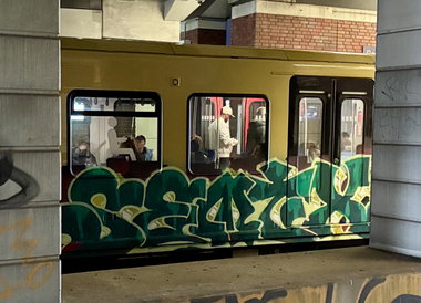 Graffiti Train in Berlin - Photo by DerDieDas - Semtx (2026)