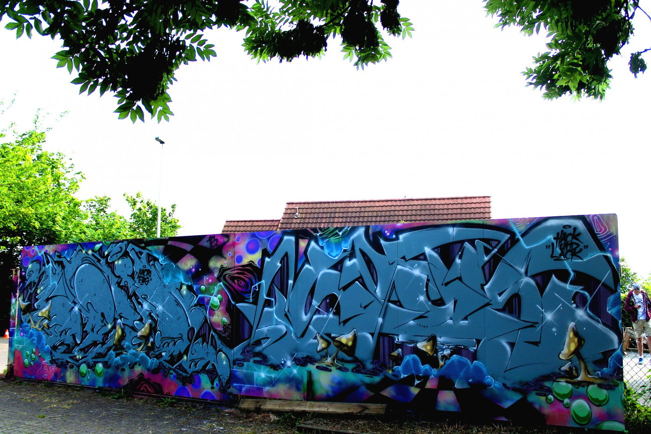 Graffiti Wall - Photo by DerGeist
