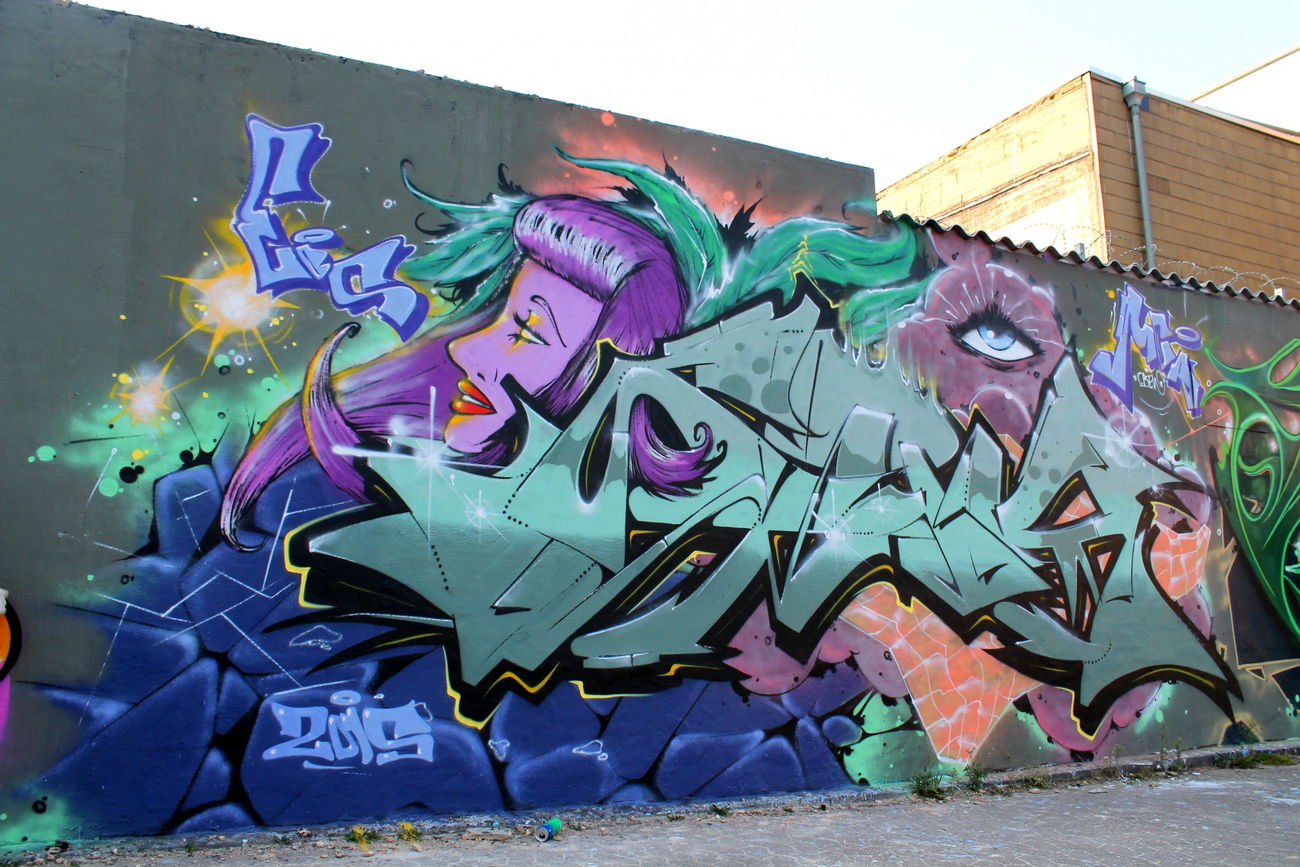 Graffiti Wall - Photo by DerGeist