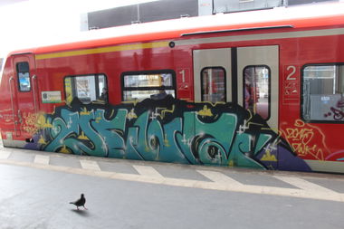 Graffiti Train - Photo by DerHartzer