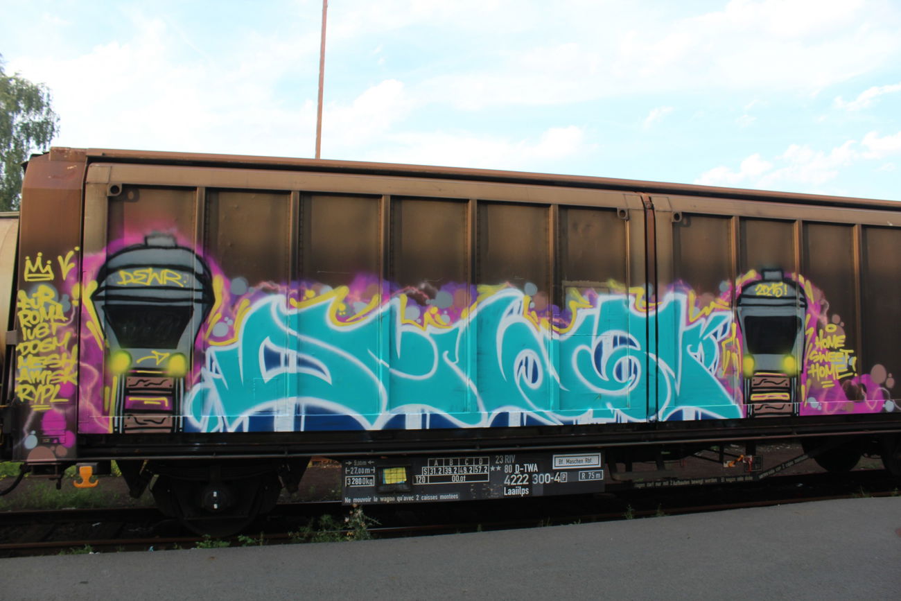 Graffiti Train - Photo by DerHartzer