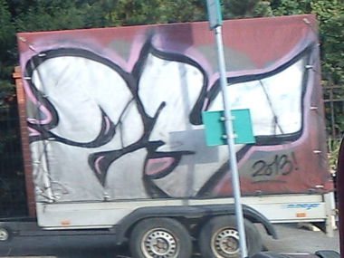 Graffiti Bombing - Photo by DerKoeter - 24, 24er, crew (2013)