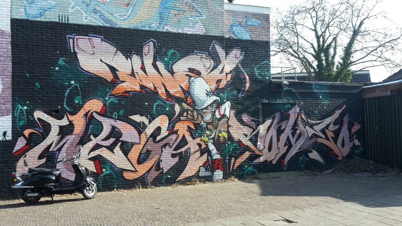 Graffiti Wall - Photo by DerKoeter