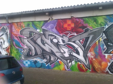 Graffiti Wall - Photo by DerKoeter - twist, magdeburg, legal