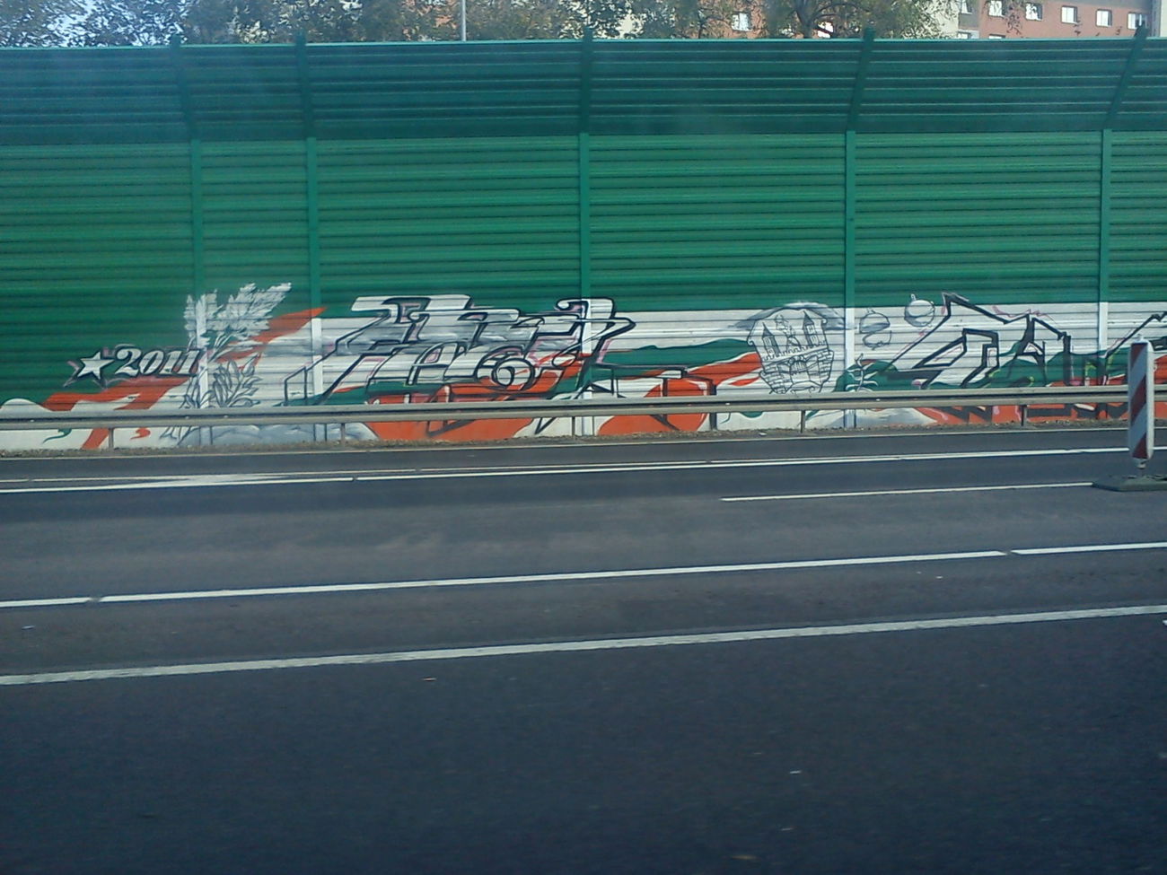 Graffiti Bombing - Photo by DerKoeter - magdeburg (2011)