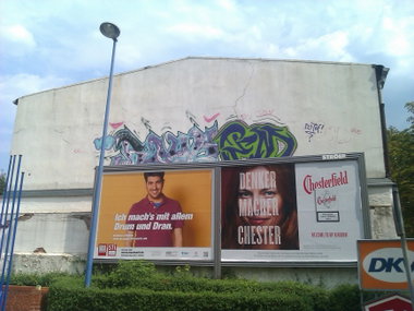 Graffiti Wall - Photo by DerKoeter - fem, magdeburg