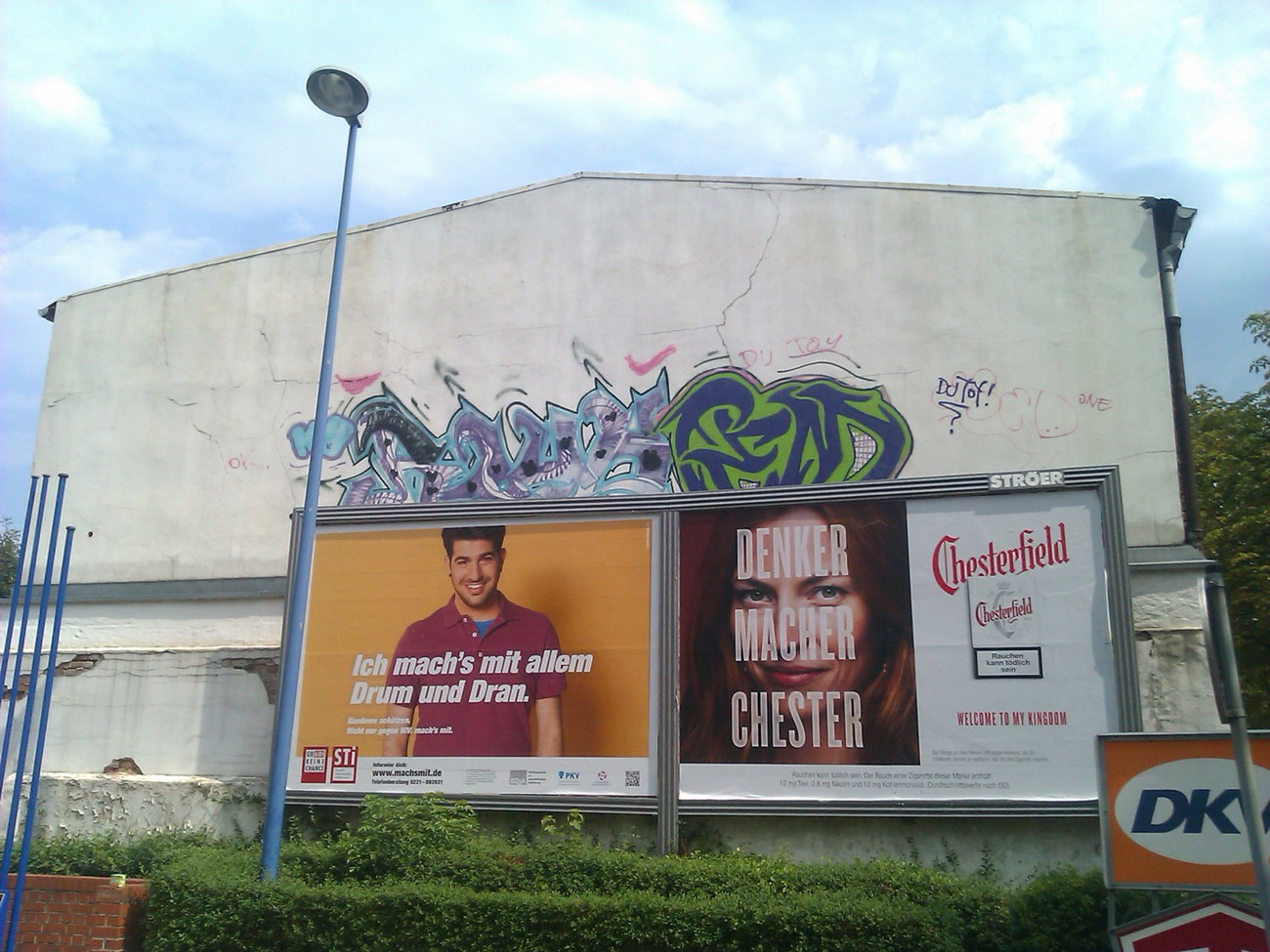 Graffiti Wall - Photo by DerKoeter - fem, magdeburg