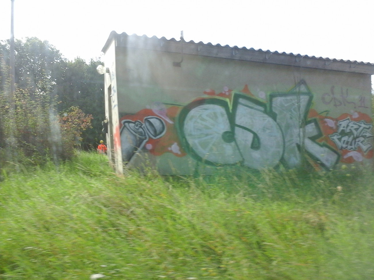 Graffiti Wall - Photo by DerKoeter - cdk, crew, arttour (2011)