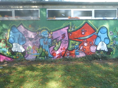 Graffiti Wall - Photo by DerKoeter - ches, schöningen, haupthall (2014)