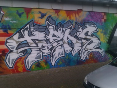 Graffiti Wall - Photo by DerKoeter - topas, magdeburg, legal