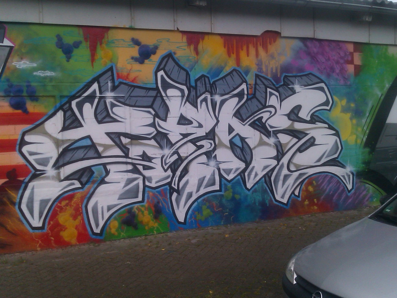 Graffiti Wall - Photo by DerKoeter - topas, magdeburg, legal