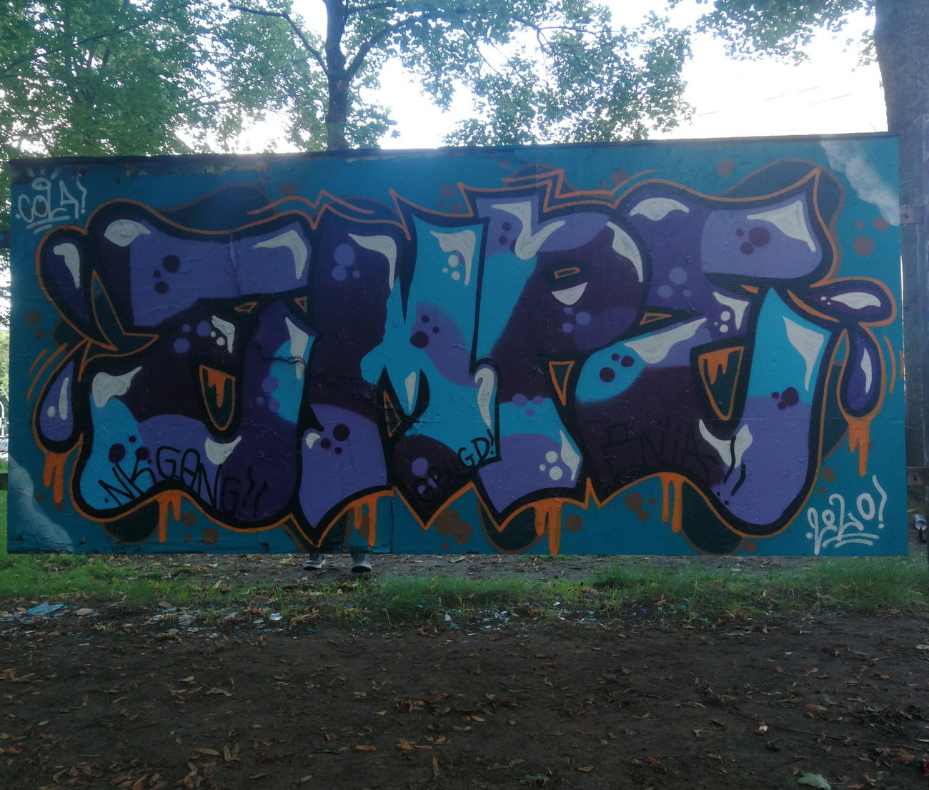 Graffiti Wall - Photo by DerKoeter (2020)