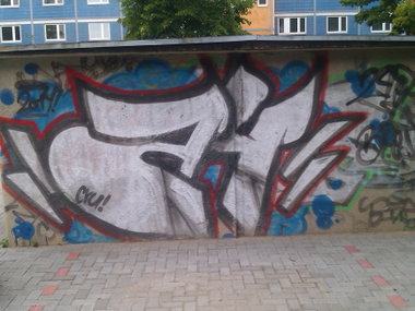 Graffiti Wall - Photo by DerKoeter - 24, 24er, magdeburg (2014)