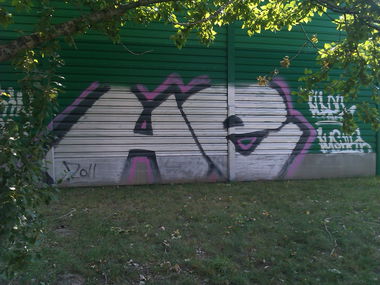 Graffiti Bombing - Photo by DerKoeter - he, magdeburg (2011)
