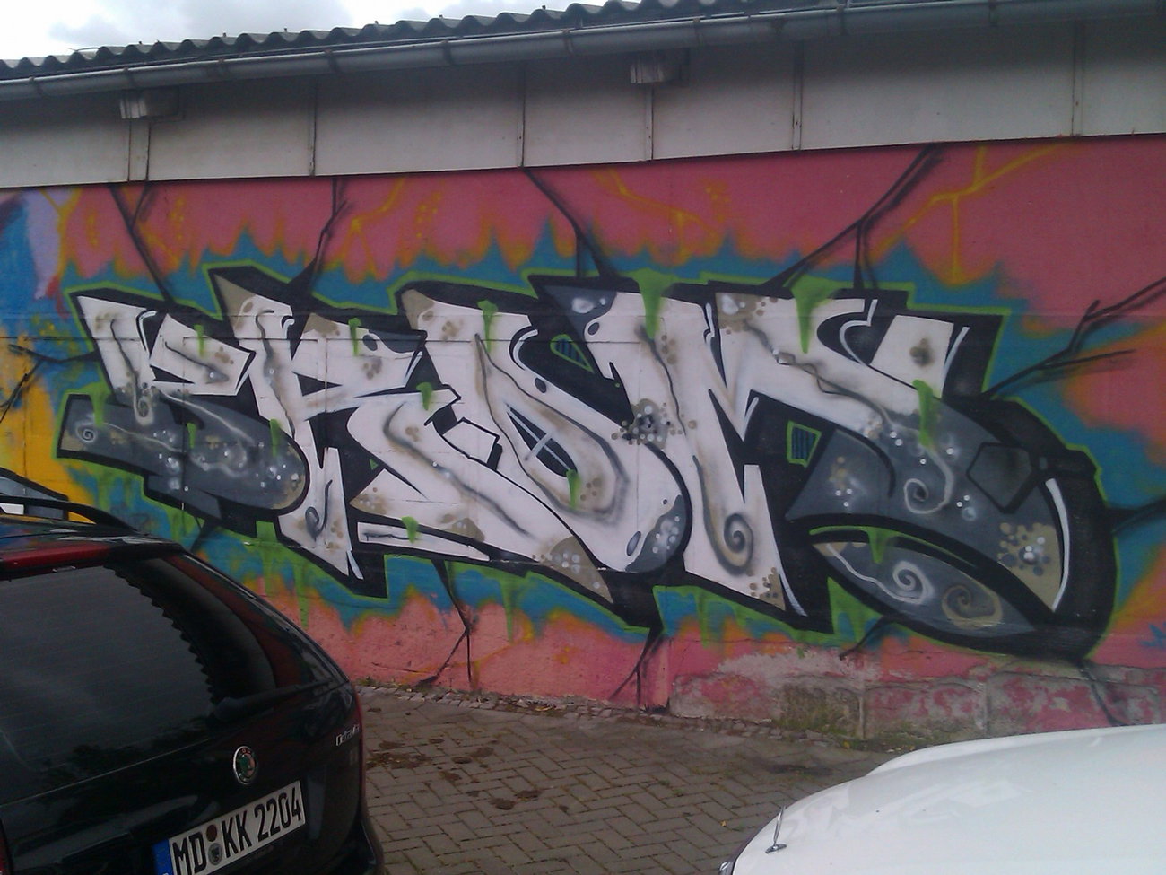 Graffiti Wall - Photo by DerKoeter - brom, magdeburg, legal