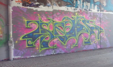 Graffiti Wall - Photo by DerKoeter - sewa, underthebrigde, braunschweig (2015)