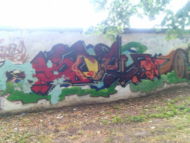 Graffiti Wall - Photo by DerKoeter - magdeburg