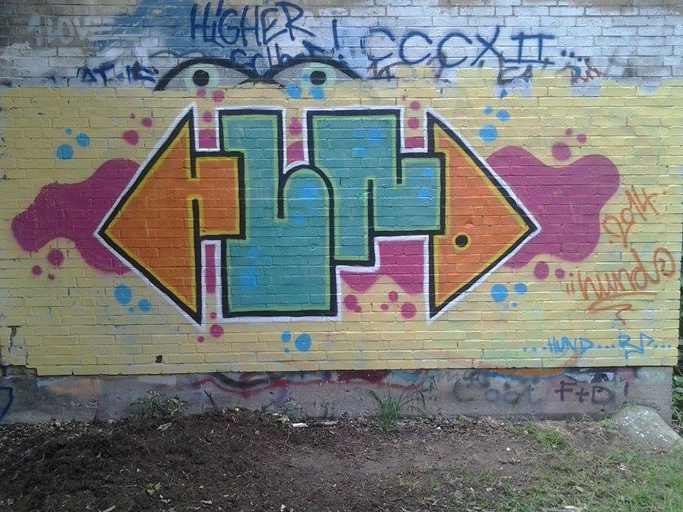 Graffiti Wall - Photo by DerKoeter - hund, ciks, ckis (2014)