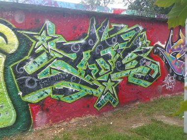 Graffiti Wall - Photo by DerKoeter - magdeburg