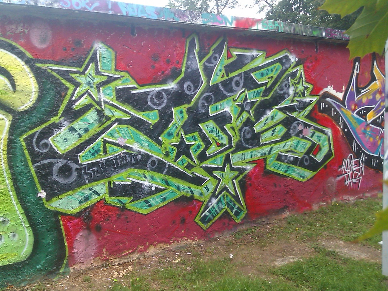 Graffiti Wall - Photo by DerKoeter - magdeburg