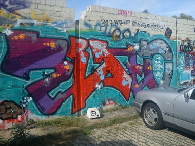 Graffiti Wall - Photo by DerKoeter - braunschweig