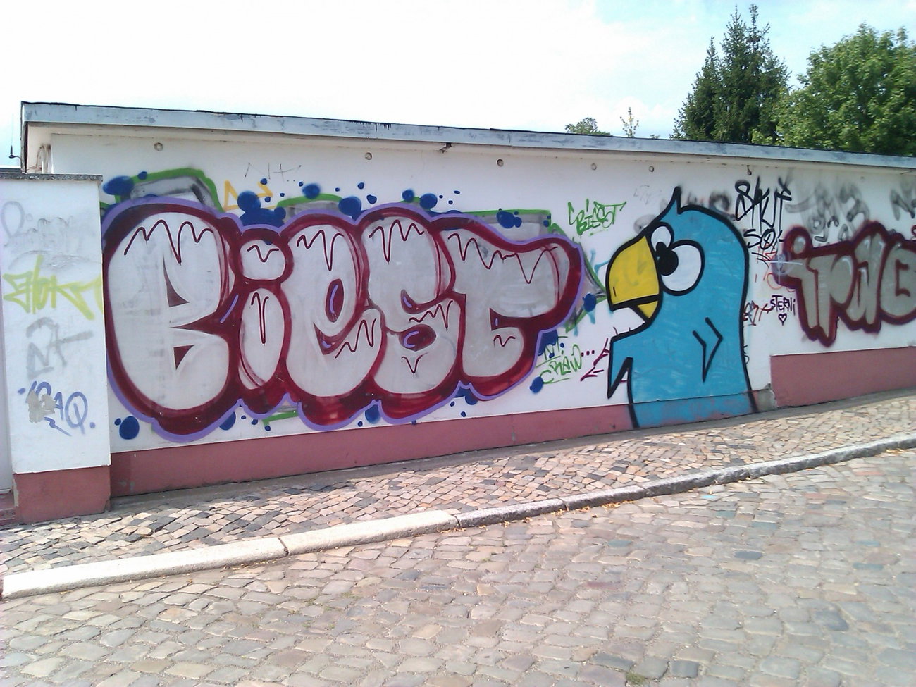Graffiti Wall - Photo by DerKoeter - biest, irag, 24