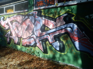 Graffiti Wall - Photo by DerKoeter - toos, haupthall, schöningen (2014)
