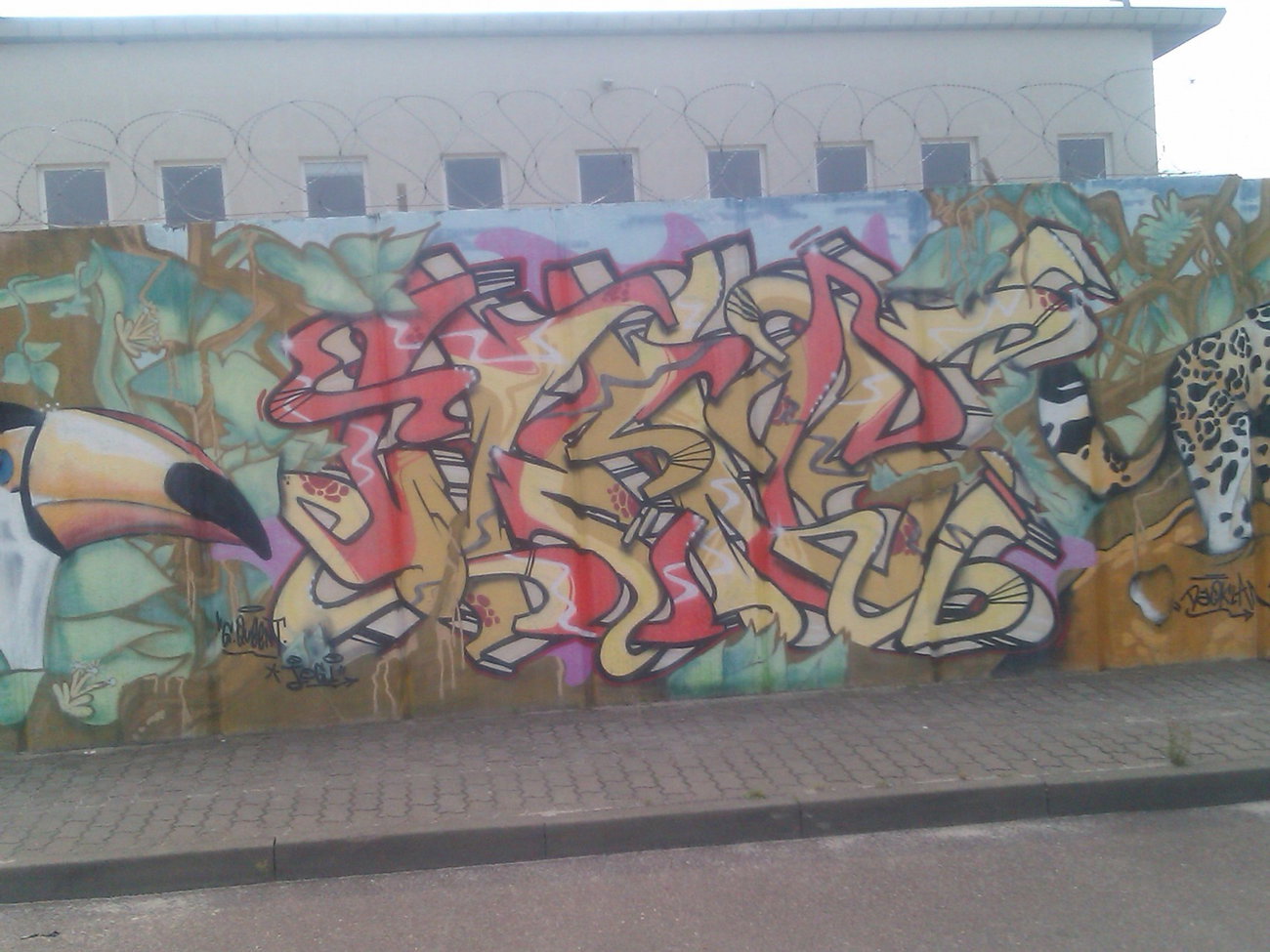 Graffiti Wall - Photo by DerKoeter - magdeburg