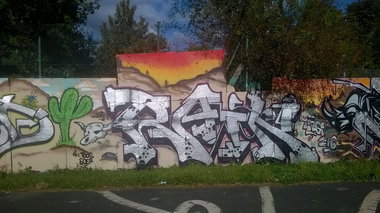 Graffiti Wall - Photo by DerKoeter