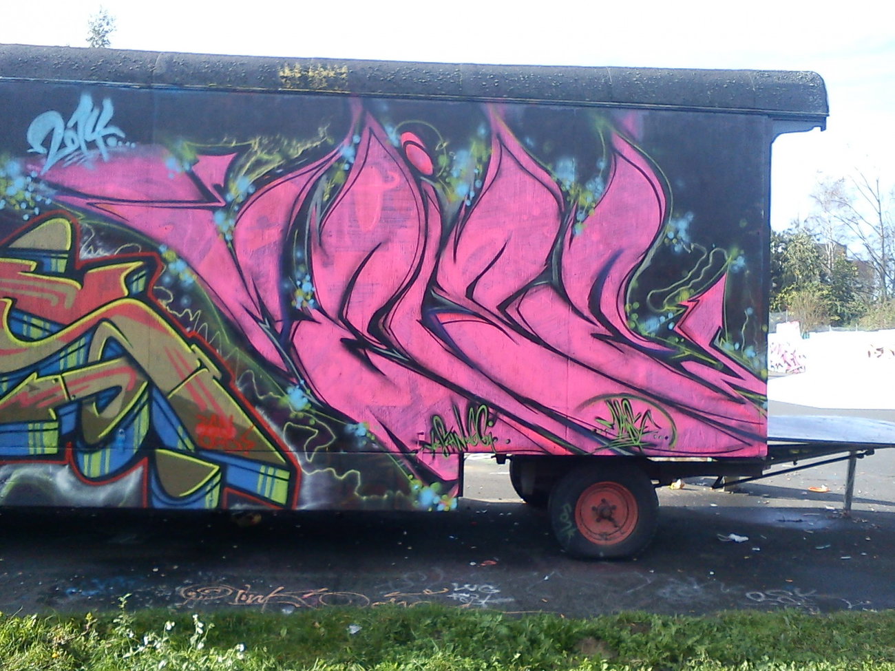 Graffiti Wall - Photo by DerKoeter - meise, wolfenbüttel (2014)