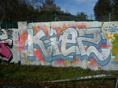 Graffiti Wall - Photo by DerKoeter - kiez, wolfenbüttel