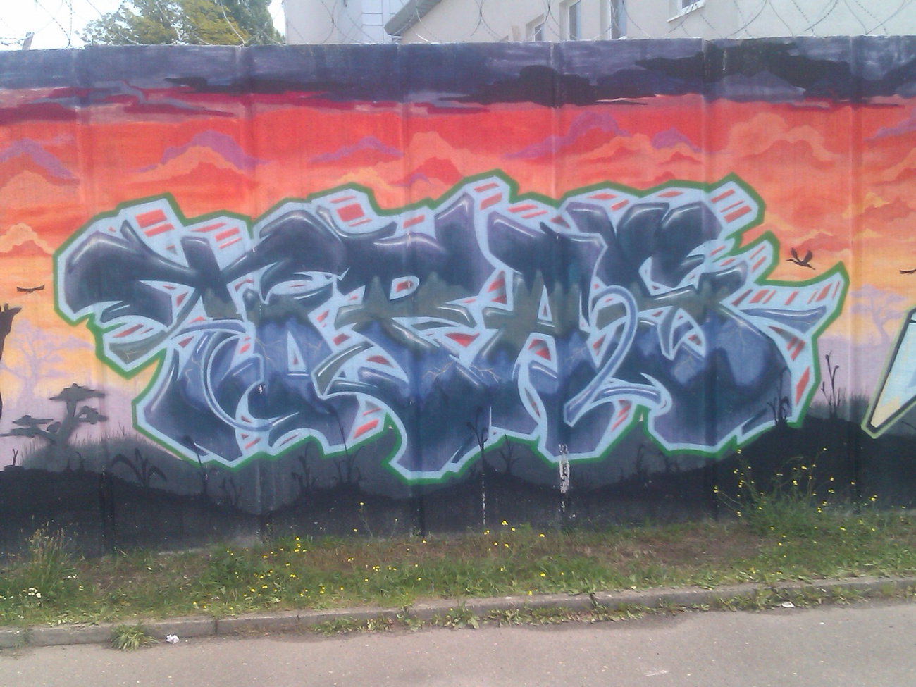 Graffiti Wall - Photo by DerKoeter - topas, magdeburg