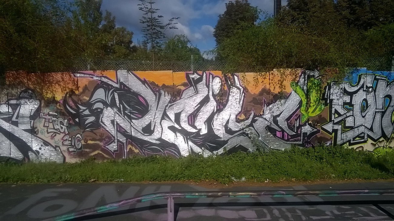 Graffiti Wall - Photo by DerKoeter