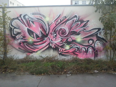 Graffiti Wall - Photo by DerKoeter - exer, magdeburg