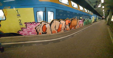 Graffiti Train - Photo by DerKoeter