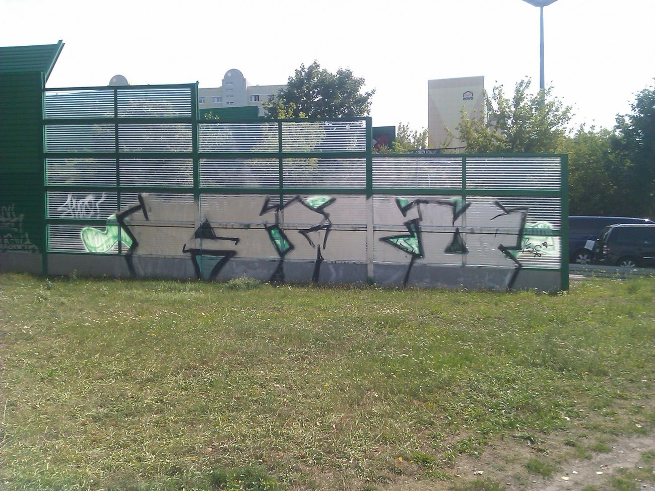 Graffiti Bombing - Photo by DerKoeter - awo, magdeburg