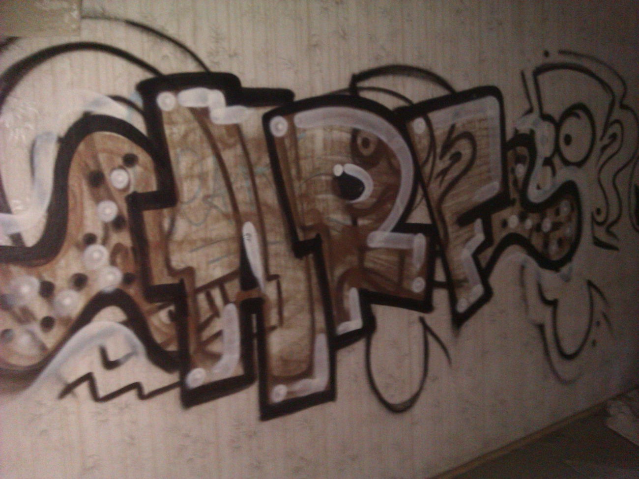 Graffiti Bombing - Photo by DerKoeter - arf, magdeburg