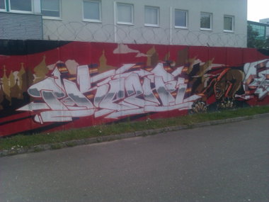 Graffiti Wall - Photo by DerKoeter - magdeburg