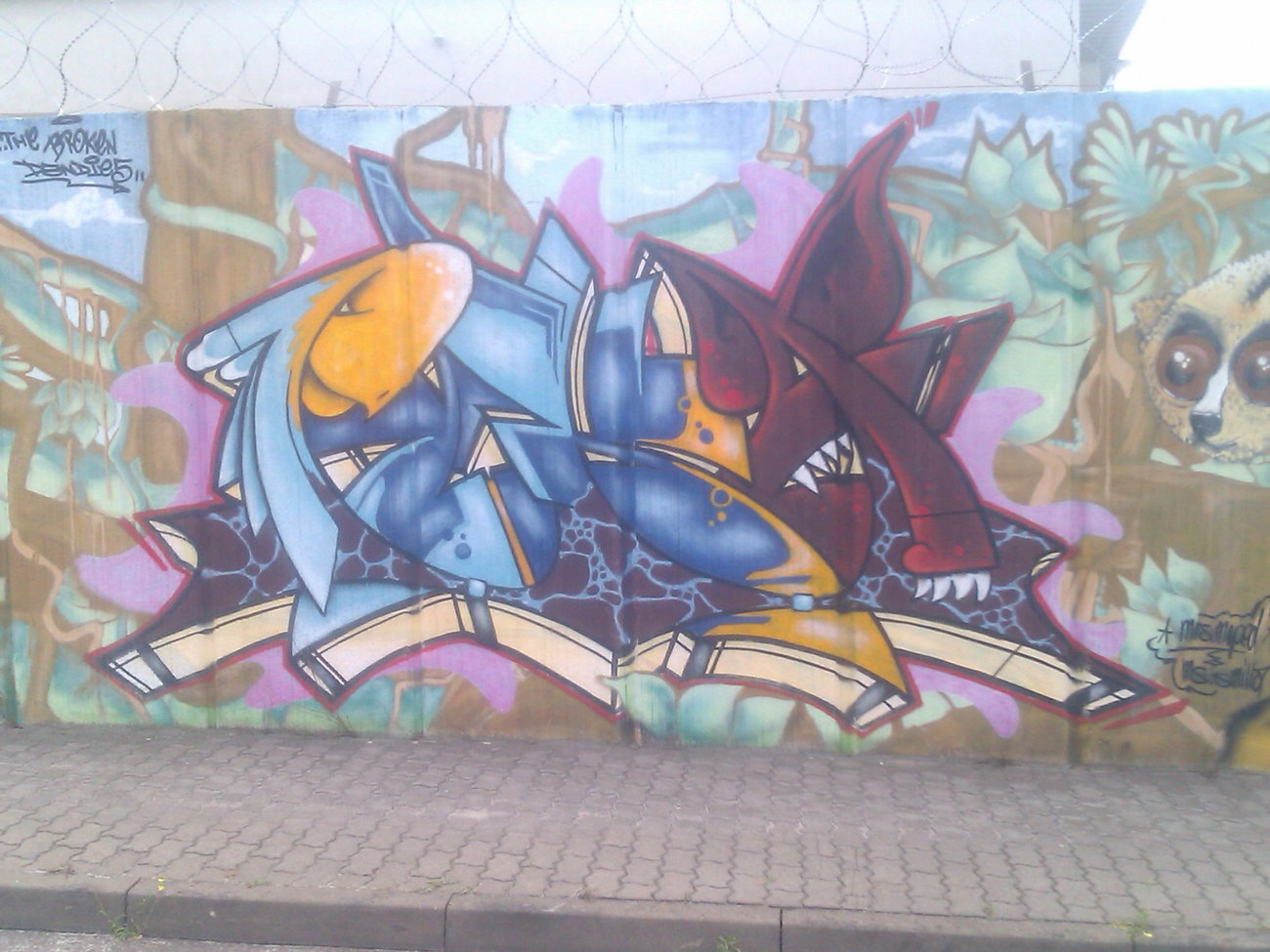 Graffiti Wall - Photo by DerKoeter - magdeburg