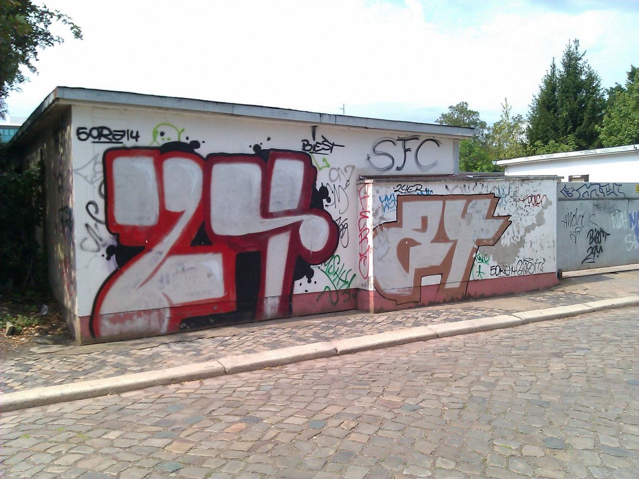 Graffiti Wall - Photo by DerKoeter - 24, 24er, magdeburg