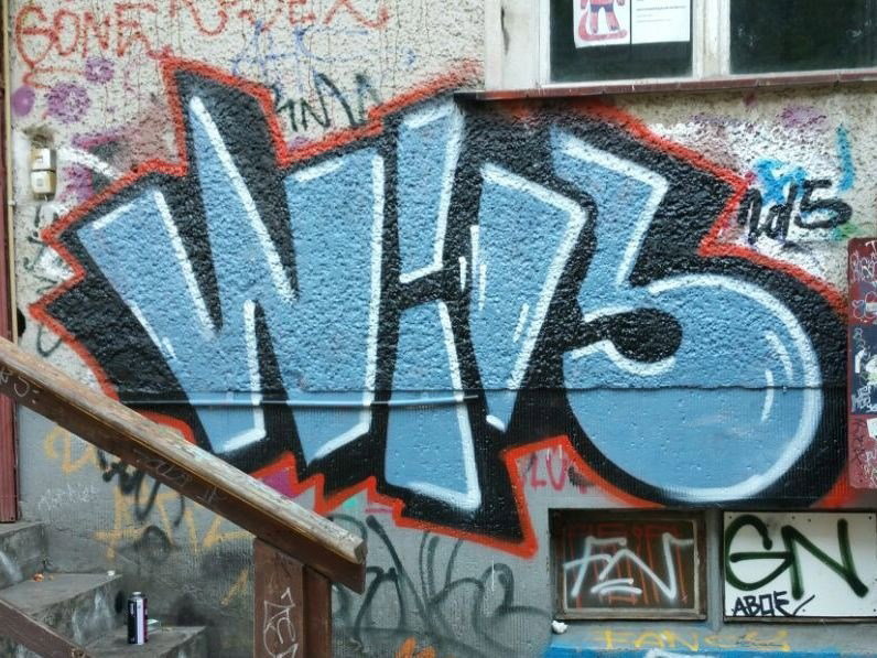 Graffiti Wall - Photo by DerKoeter - berlin, wios (2015)